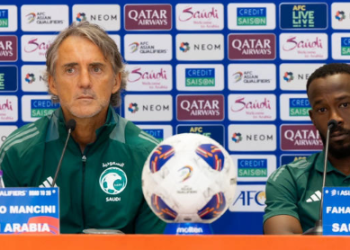 Roberto Mancini akan Berikan Menit Bermain Pemain Muda The Green Falcons saat Berhadapan dengan Timnas Indonesia