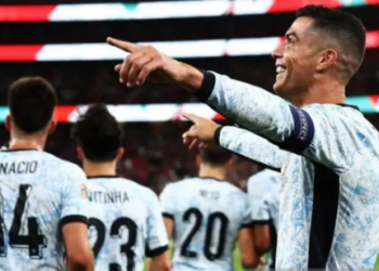 Cristiano Ronaldo Cetak Gol Kemenangan untuk Timnas Portugal di UEFA Nations League