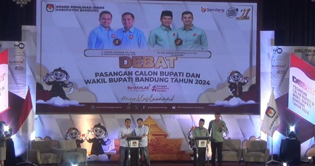 debat calon bupati bandung