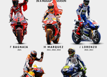 Menang di Sirkut Motegi, Pecco Samai Valentino Rossi