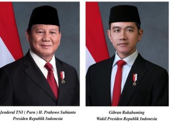 Prabowo Subianto-Gibran Rakabuming Raka Pesmi Dilantik