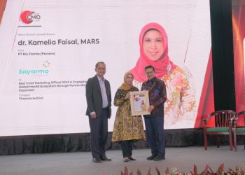 Bio Farma Raih Best Chief Marketing Officer 2024