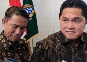 Ketua Umum PSSI Erick Thohir. (foto: Antara)