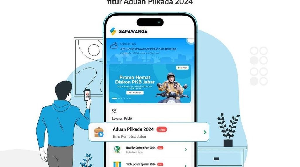 Kanal Aduan Pilkada di Aplikasi Sapawarga