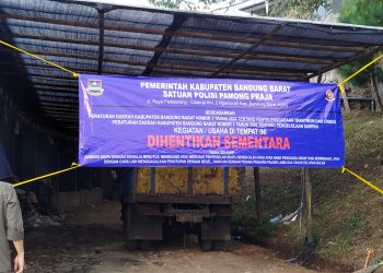 Tempat Pengolahan Sampah Swasta Ditutup Satpol PP