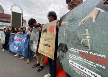 Aksi Solidaritas untuk Polri Aliansi Mahasiswa Indonesia