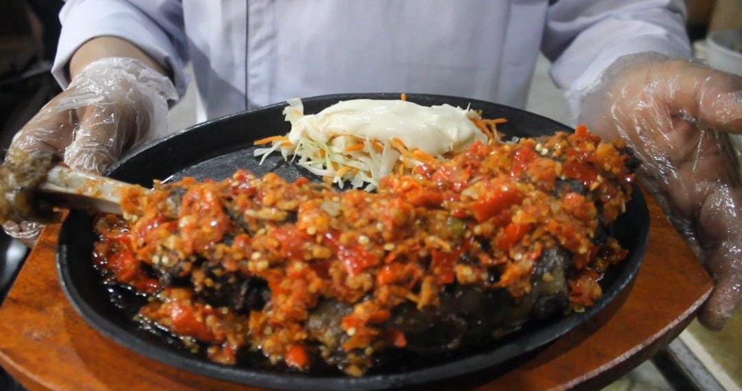 paha kambing pedas