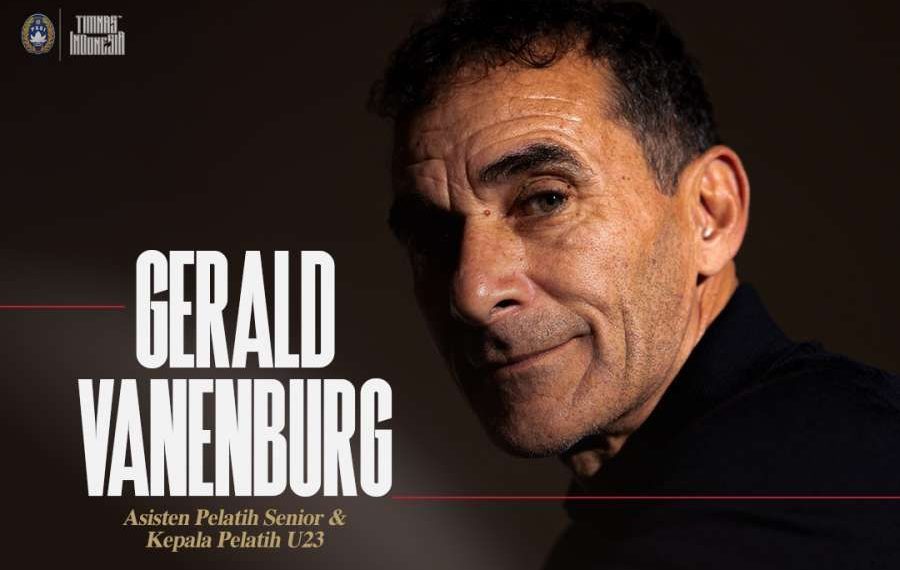 Gerald Vanenburg jadi Pelatih Kepala Timnas U-23