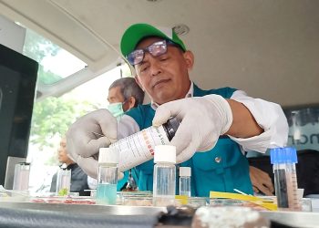 DKPP Bandung Sidak Bahan Pokok di Pasar Kosambi