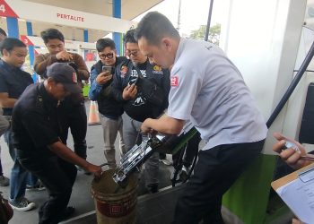 sidak SPBU cimahi