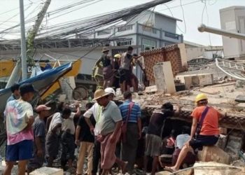 myanmar gempa