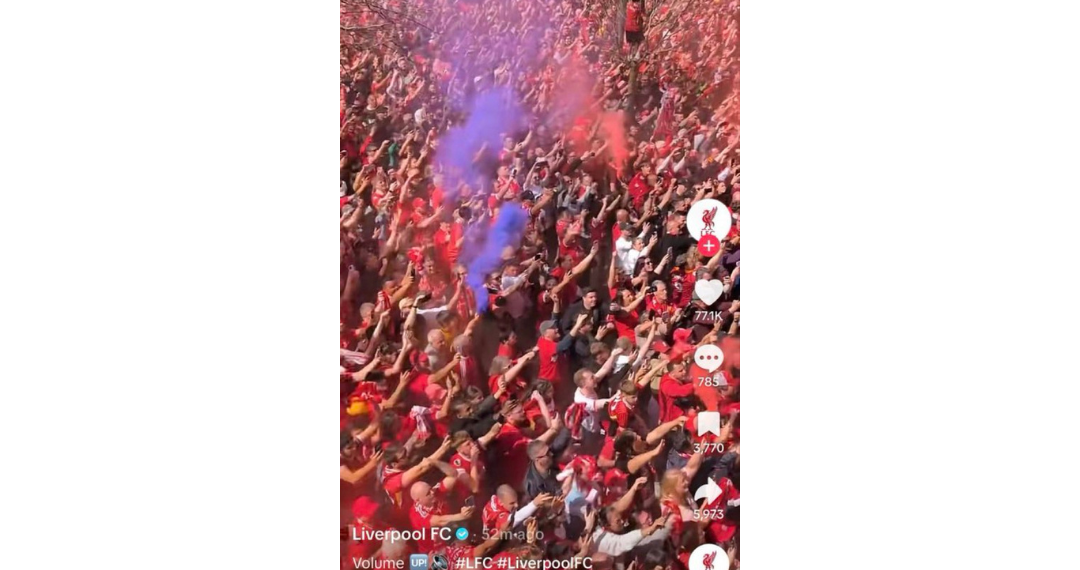 Suar Biru di Perayaan Liverpool Juara, Fans Everton Diduga Terlibat