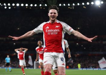Declan Rice Man of the Match Usai Bobol Madrid Lewat Dua Free Kick