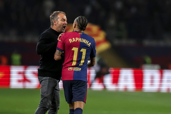 Barcelona Gagal Menjauh dari Real Madrid, Raphinha Ngamuk di Lapangan