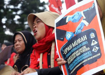 Aksi May Day Bandung