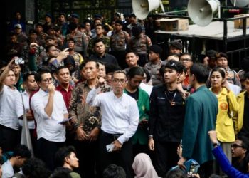 Kemenristekdikti Temui Mahasiswa Demo