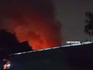 Kebakaran di Sukamenak, Warga Diminta Tidak Menonton
