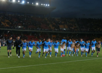 Tekuk Lecce 1-0, Napoli Makin Dekat Kunci Scudetto