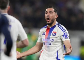 Rayan Cherki, winger Lyon (c) AP Photo/Thibault Camus