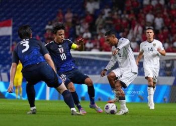 Timnas Indonesia vs Jepang. (Foto: PSSI)
