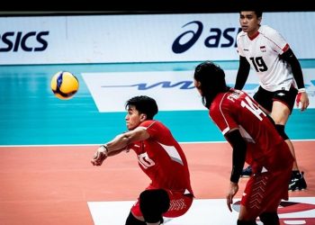 Timnas Voli Putra Indonesia kala berlaga. (Foto: Instagram/@timindonesiaofficial)