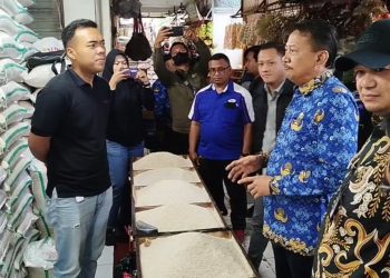 Temuan Sidak: Beras Premium Oplosan di Pasar Panorama Lembang