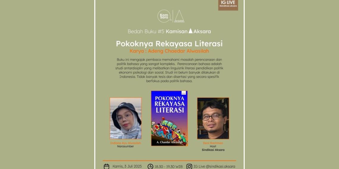 Mengurai Rekayasa Literasi: Menyelami Politik Bahasa dalam KamSara #5