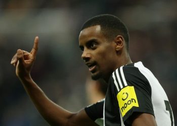 Alexander Isak di Newcastle United. (Foto: Action Images via Reuters/Lee Smith)
