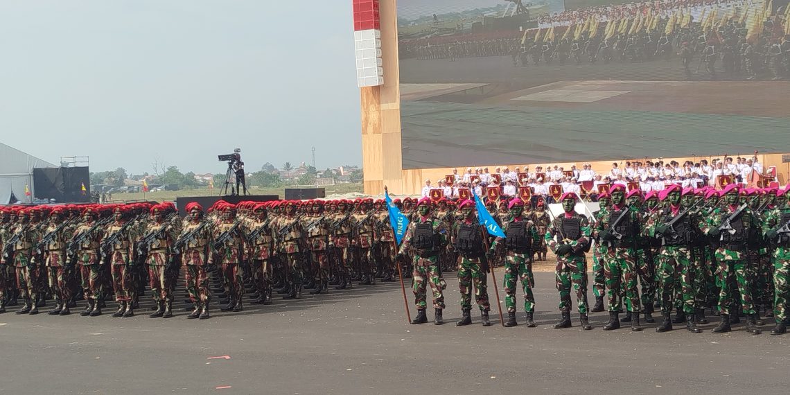 Gladi Upacara TNI
