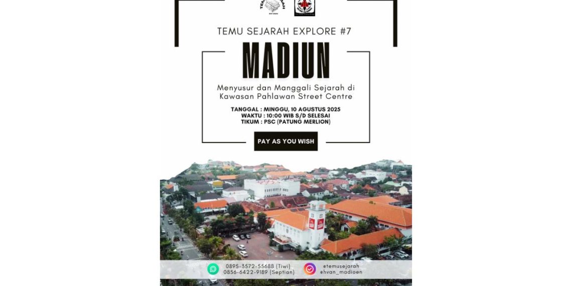 Sejarah Madiun Ada di Sekitarmu, Temukan Lewat Temu Sejarah Explore #7