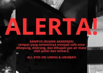 Unisba dan Unpas Diserang Gas Air Mata, Mahasiswa Tumbang Massal