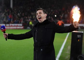 Gary Neville. (Getty Images/Michael Regan)