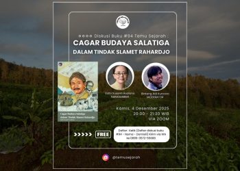Diskusi Buku Temu Sejarah Angkat Cagar Budaya Salatiga dalam Tindak Slamet Rahardjo