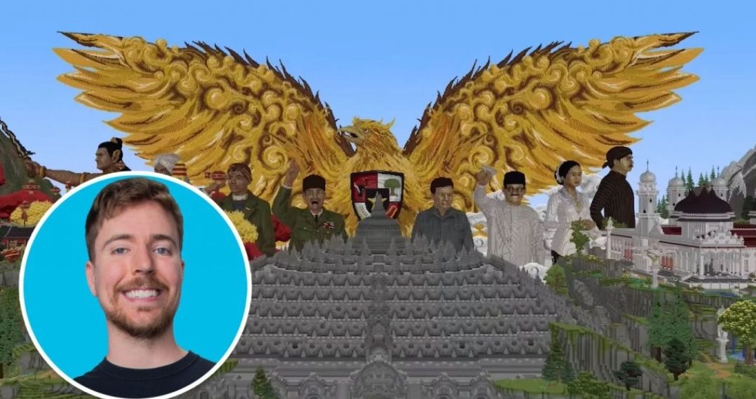 Tim Indonesia Juara Kompetisi Build Minecraft Global MrBeast