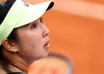 Aldila Sutjiadi kini ada di posisi 52 dalam ranking ganda dunia. (REUTERS/Lisi Niesner)