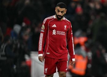 Penyerang Liverpool, Mohamed Salah. (AFP/PAUL ELLIS)