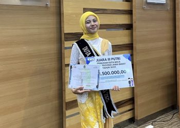 Mahasiswi Unpas Raih Juara Tiga Duta Baca Jawa Barat 2025