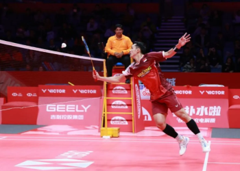 Pebulu tangkis tunggal putra Indonesia Jonatan "Jojo" Christie. (PBSI)