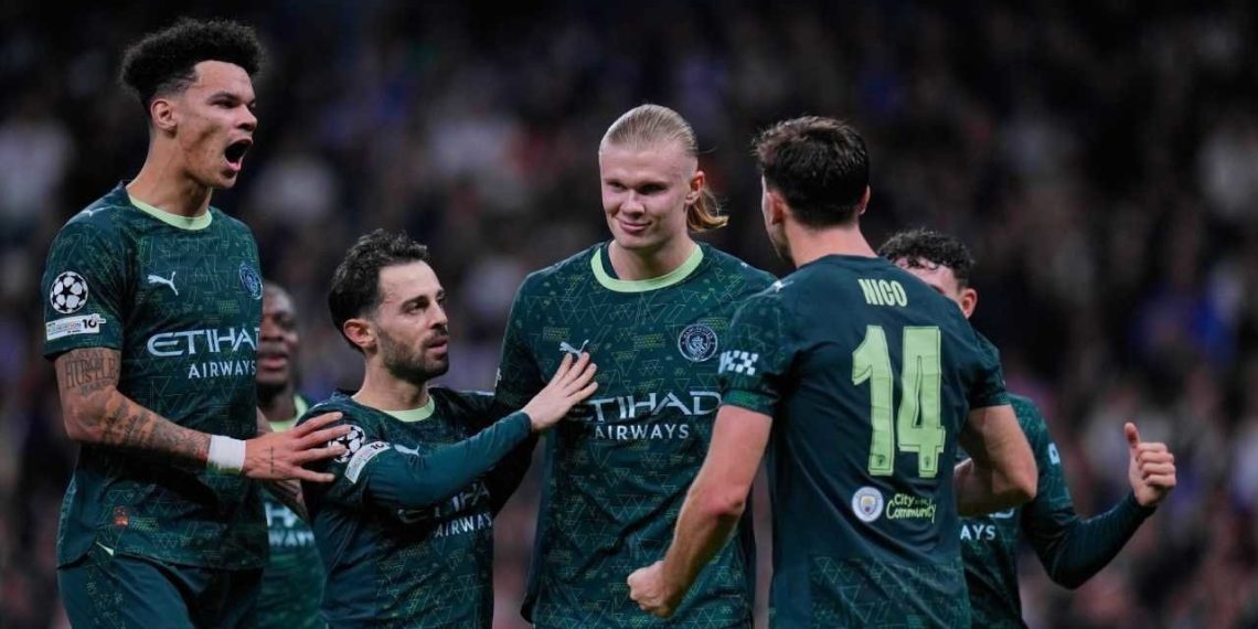 Real Madrid Vs Manchester City. (Getty)