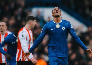 Selebrasi gol Joao Pedro pada laga Chelsea vs Brenrford pada pekan ke-22 Premier League 2025/2026 - Dok. Chelsea/@ChelseaFC