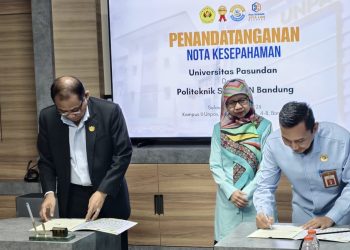 Unpas Perkuat Tri Dharma melalui MoU dengan Politeknik STIA LAN