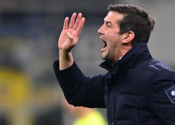 Pelatih Inter Cristian Chivu. (Foto: REUTERS/Daniele Mascolo)