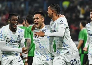 Inter Milan pesta gol melawan Sassuolo. Foto: Getty Images/Ivan Romano
