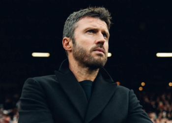 Pelatih Manchester United Michael Carrick. (Manchester United)