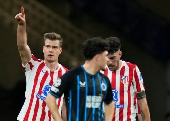 Atletico Madrid lolos ke 16 besar Liga Champions setelah hancurkan Club Brugge 4-1 (Agregat 7-4). (Foto: dok. UEFA)