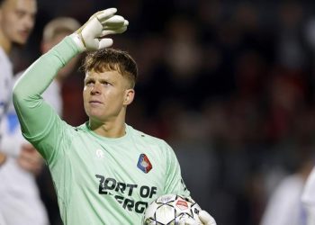 Kiper Telstar Ronald Koeman Jr. (Foto: Getty Images/Soccrates Images)