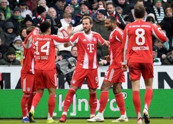 Bayern Munich mengalahkan tuan rumah Werder Bremen 3-0 di lanjutan Bundesliga. (Foto: REUTERS/Fabian Bimmer)