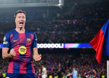 Robert Lewandowski. (Foto: Newcastle United via Getty Image/Serena Taylor)