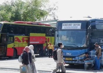 Dishub Bandung arus mudik