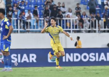 Pemain Persib Bandung, Federico Barba tak kesulitan menjalani liga di bulan Ramadan. (Persib)